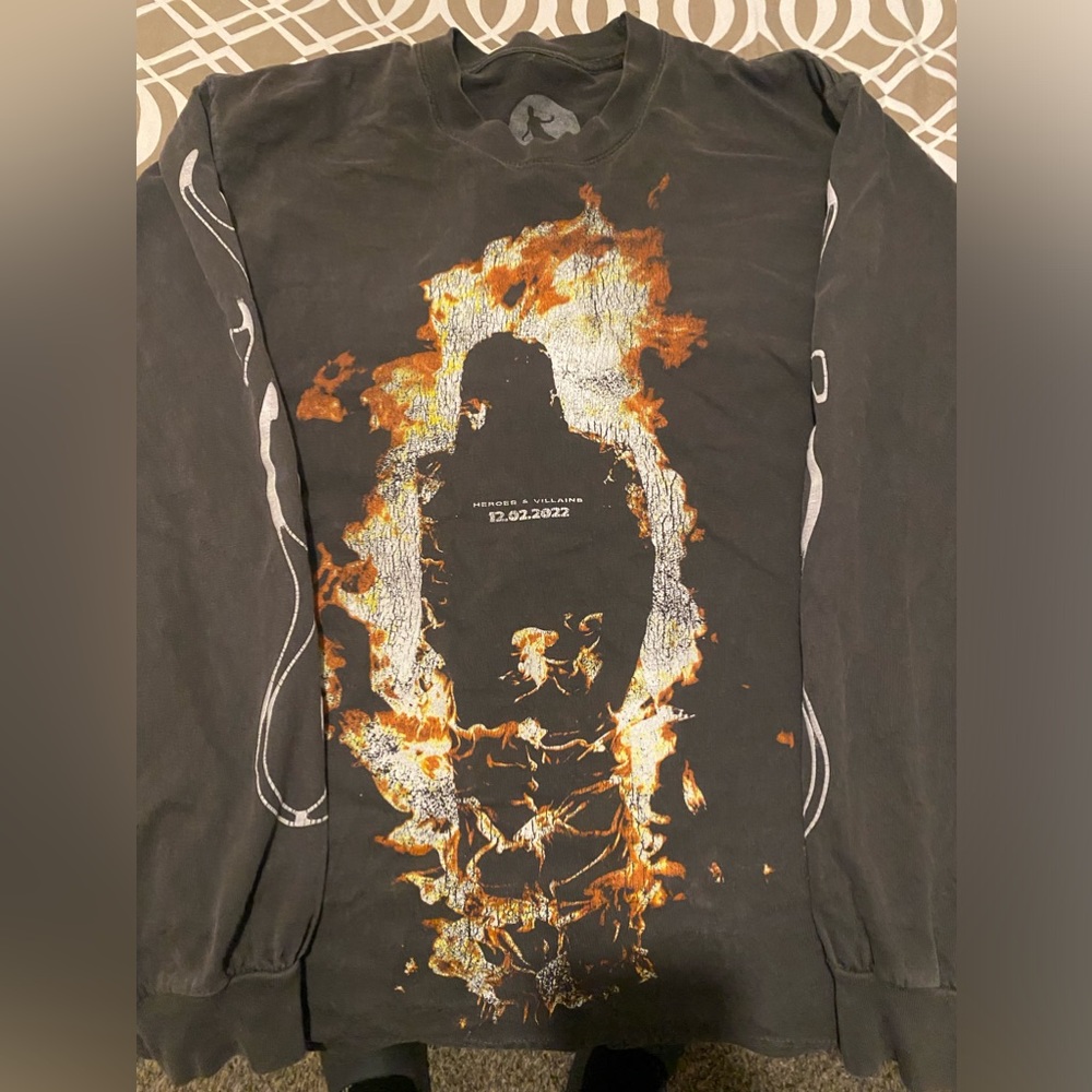 Metro Boomin flame tee